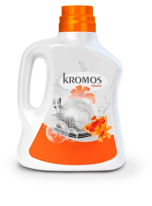 Bobina de rótulos adesivos impressos digitalmente